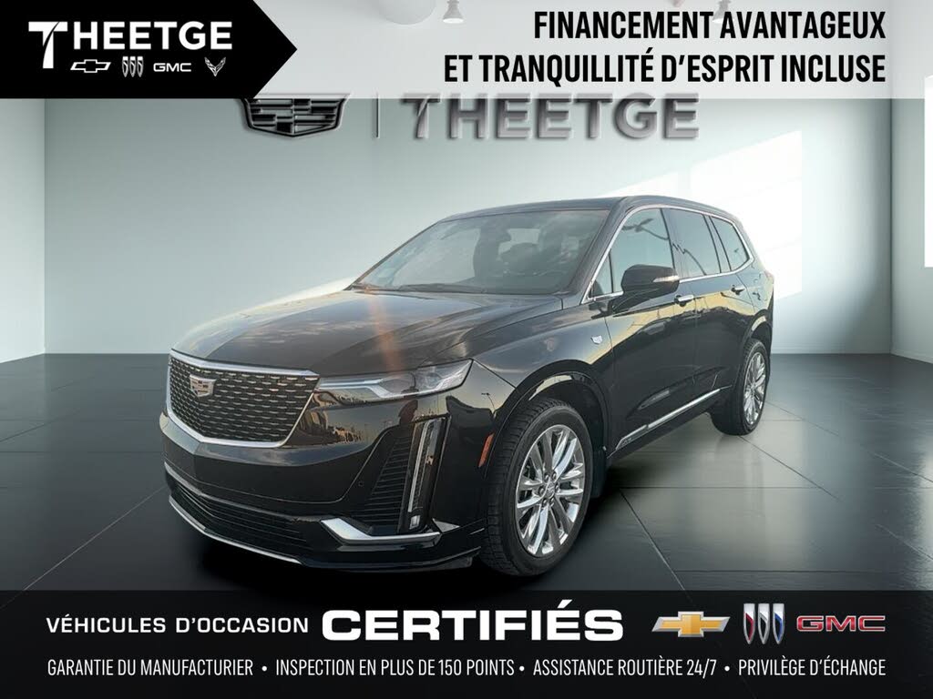 Black 2020 Cadillac XT6 SUV / Crossover Four-Wheel Drive Automatic