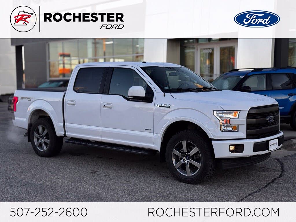 Oxford White 2017 Ford F-150 Pickup Truck Four-Wheel Drive Automatic