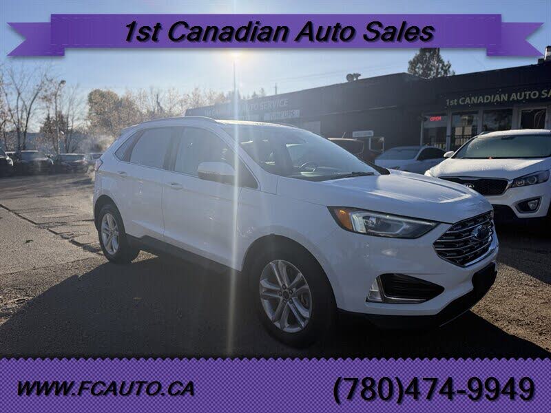 White 2020 Ford Edge SUV / Crossover All-Wheel Drive Automatic