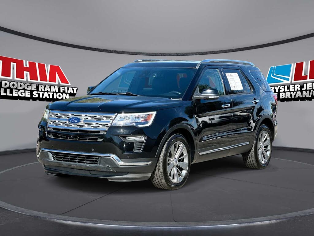 Shadow Black 2018 Ford Explorer SUV / Crossover All-Wheel Drive 6-Speed Automatic