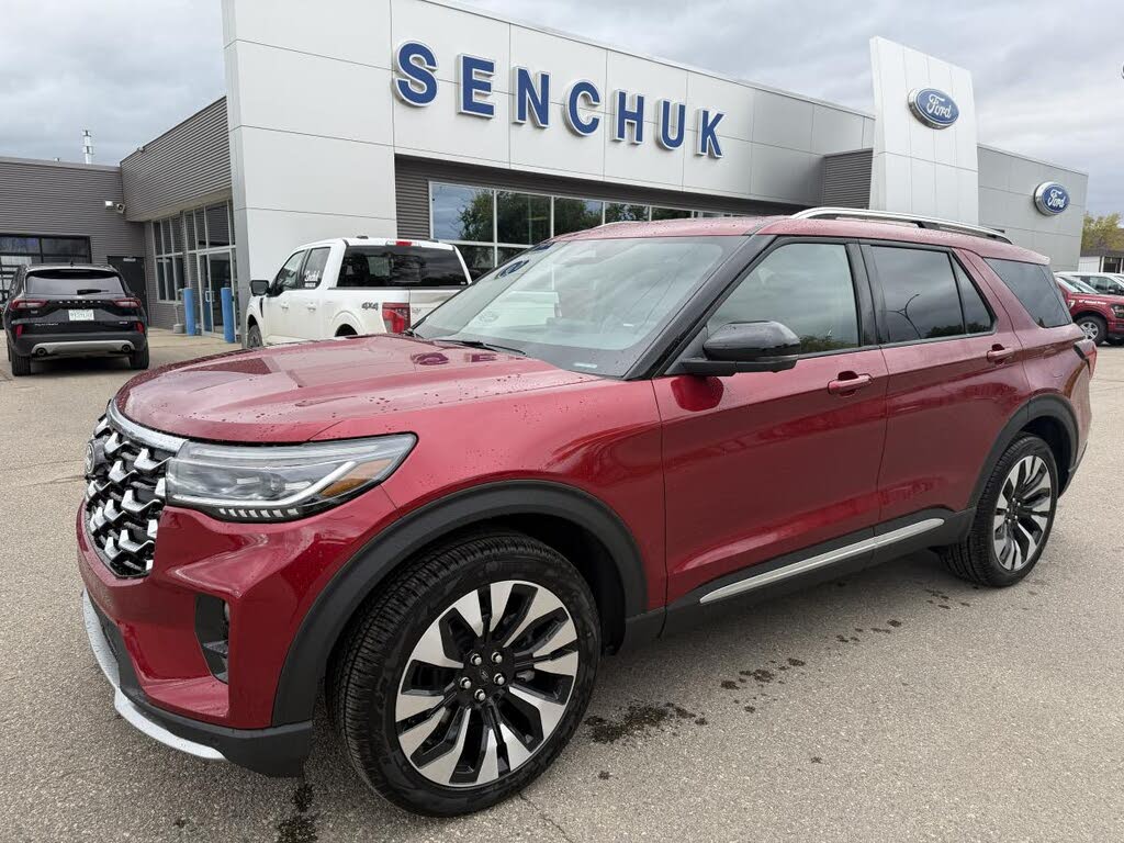 Ruby Red Metallic Tinted Clearcoat (RR) 2027 Ford Explorer SUV / Crossover All-Wheel Drive Automatic