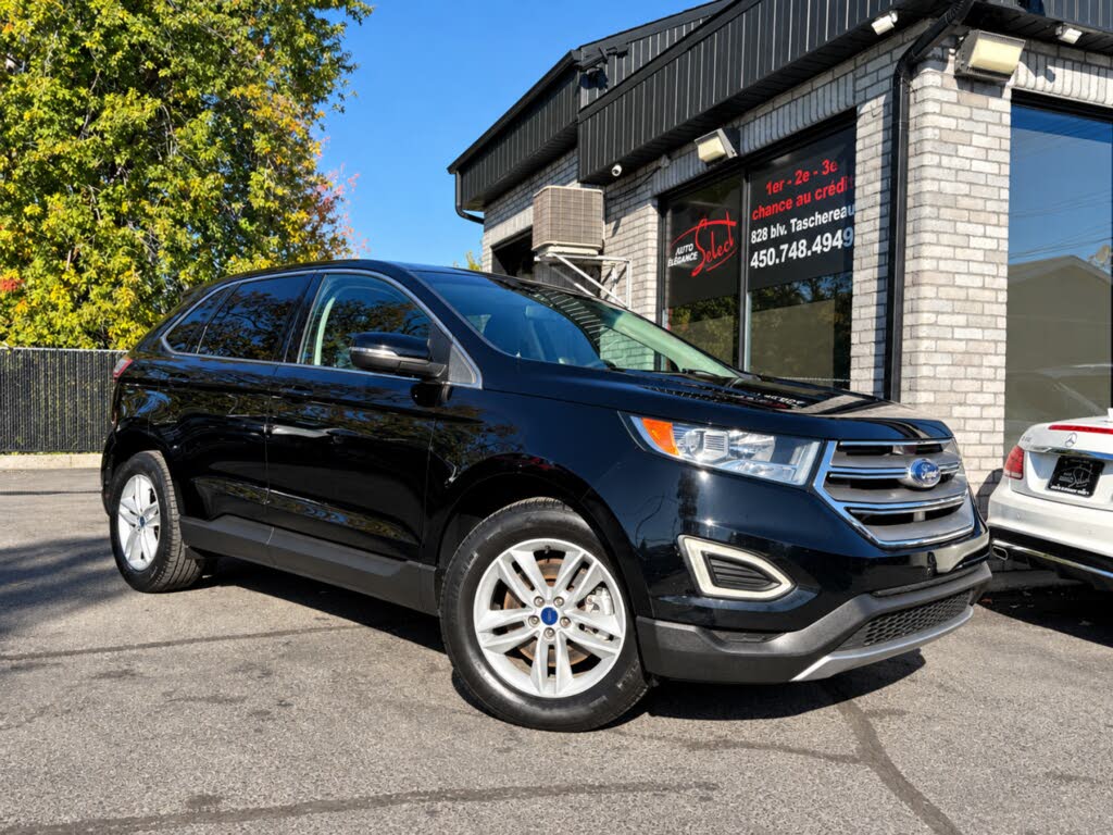 Black 2016 Ford Edge SUV / Crossover All-Wheel Drive Automatic