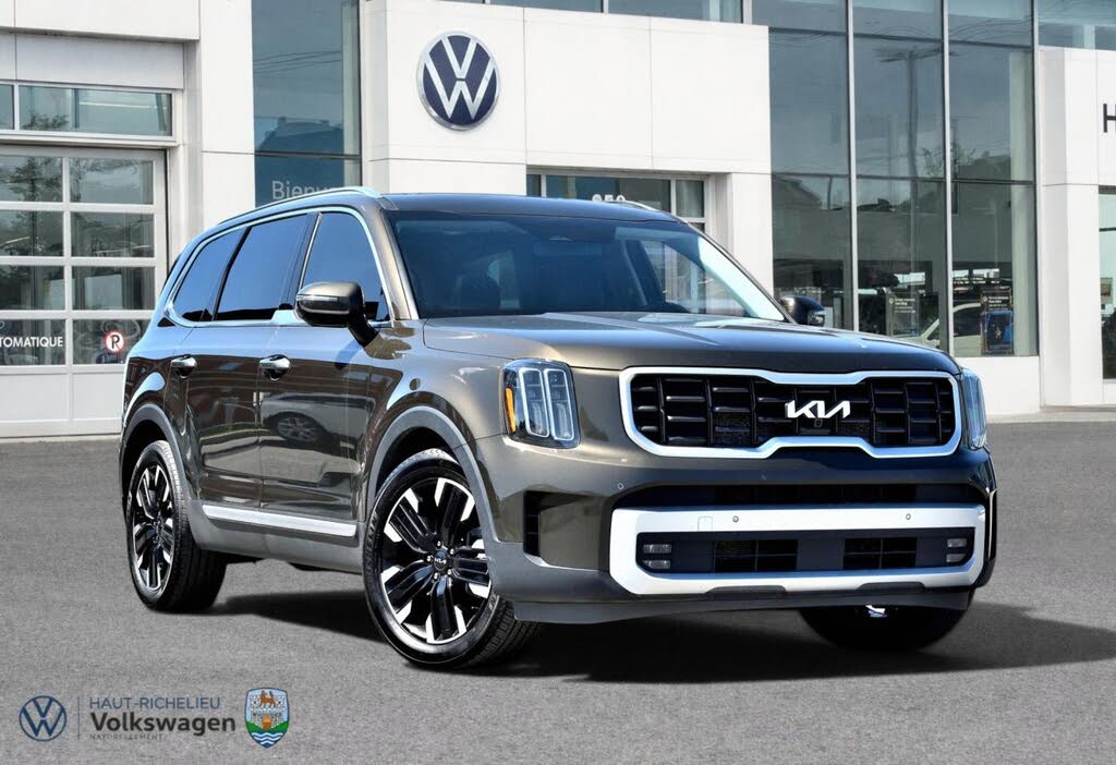Green (Vert pâle) 2023 Kia Telluride SUV / Crossover All-Wheel Drive Automatic
