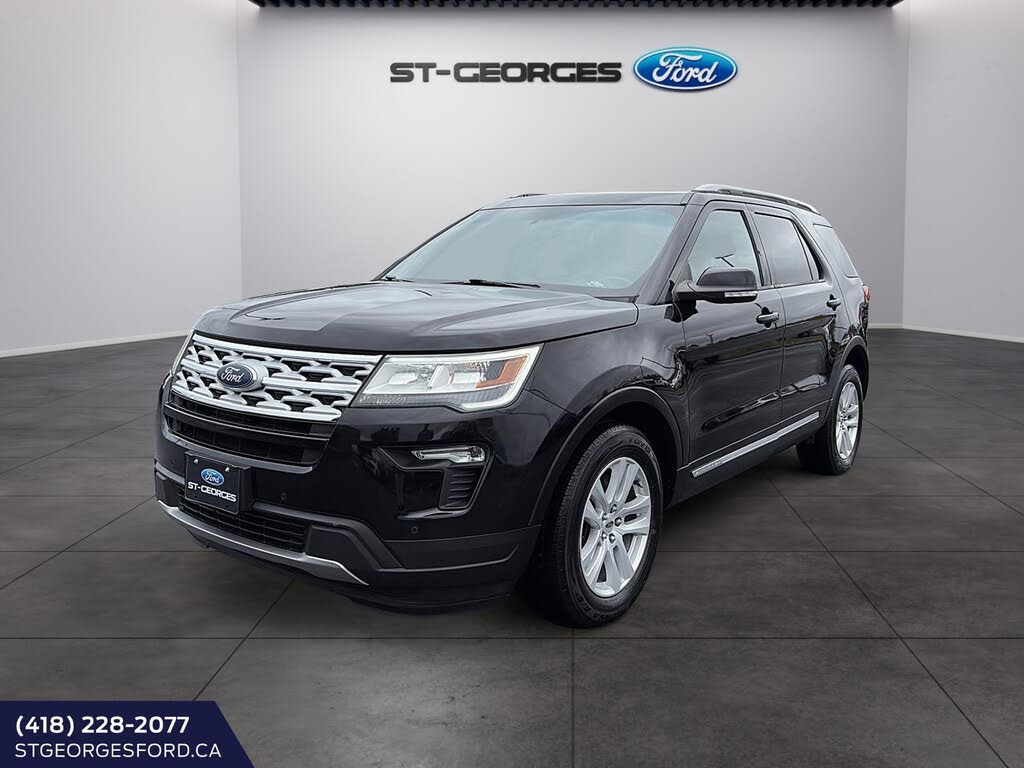 Black 2018 Ford Explorer SUV / Crossover All-Wheel Drive Automatic