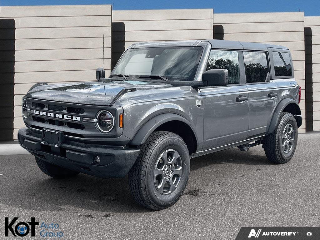 Gray 2024 Ford Bronco SUV / Crossover Four-Wheel Drive Automatic