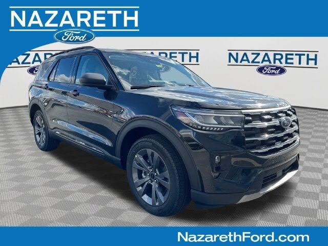 Agate Black Metallic 2026 Ford Explorer SUV / Crossover All-Wheel Drive Automatic