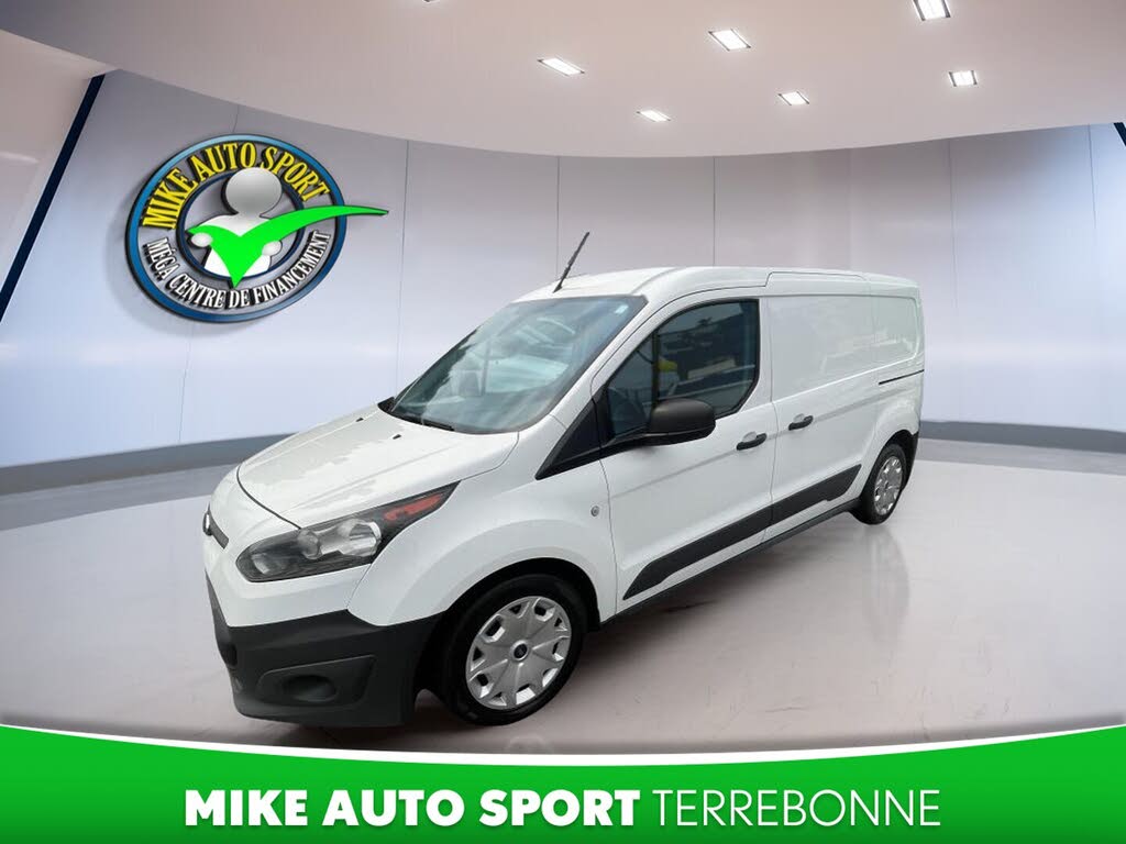 White 2017 Ford Transit Connect Van Front-Wheel Drive Automatic