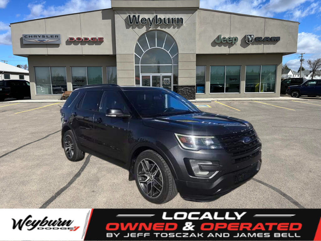 Gray 2016 Ford Explorer SUV / Crossover All-Wheel Drive Automatic