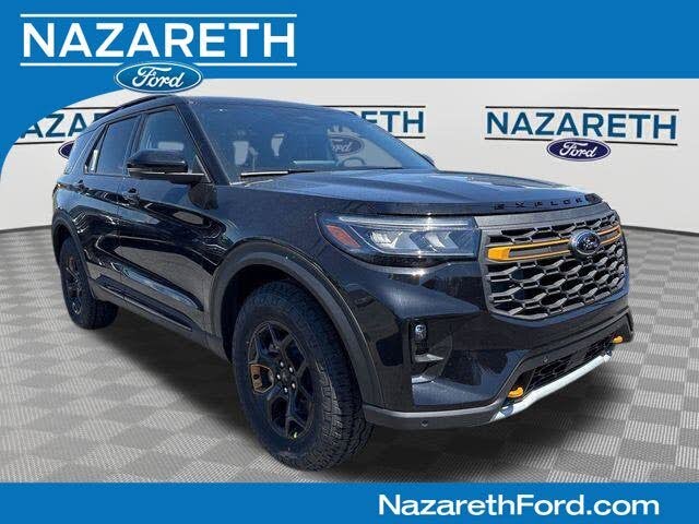 Agate Black Metallic 2026 Ford Explorer SUV / Crossover All-Wheel Drive Automatic