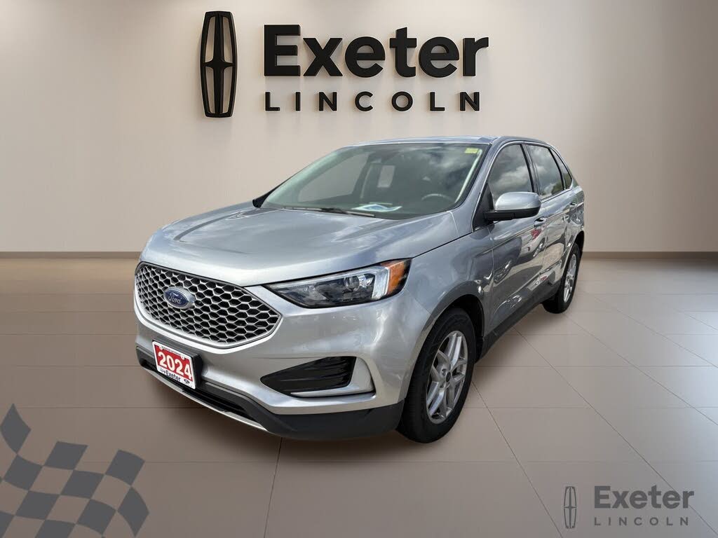 Silver 2024 Ford Edge SUV / Crossover All-Wheel Drive Automatic