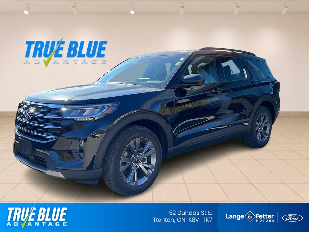Agate Black 2027 Ford Explorer SUV / Crossover All-Wheel Drive Automatic