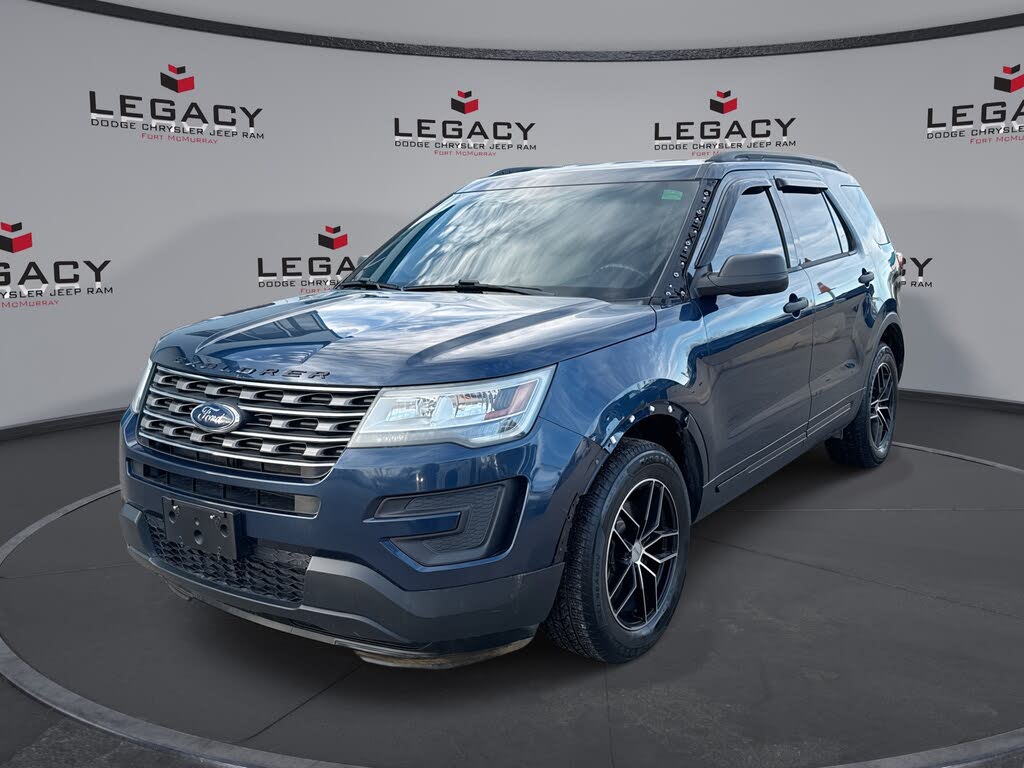 Blue Jeans Metallic 2016 Ford Explorer SUV / Crossover Front-Wheel Drive Automatic