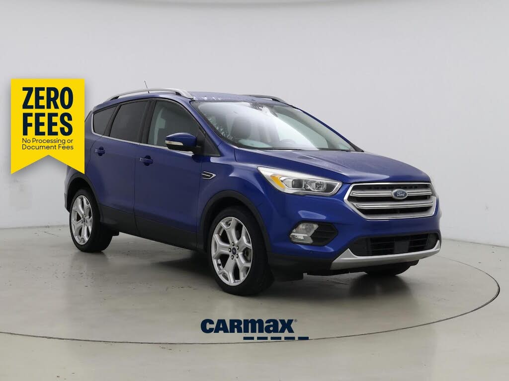 Blue 2018 Ford Escape SUV / Crossover Front-Wheel Drive Automatic