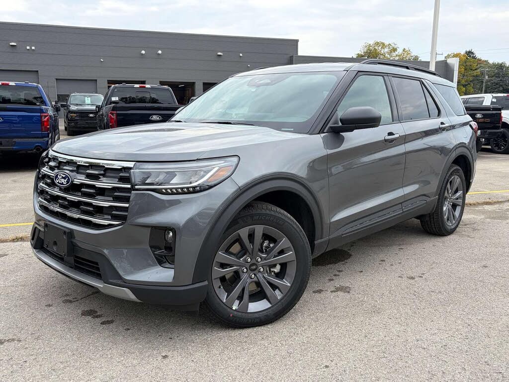 Carbonized Gray Metallic 2027 Ford Explorer SUV / Crossover All-Wheel Drive Automatic