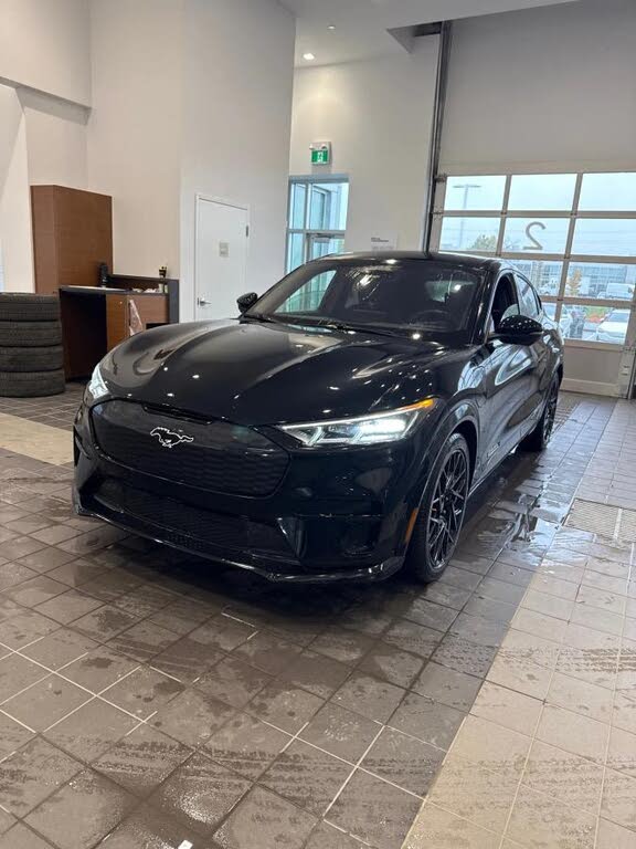 Black 2023 Ford Mustang Mach-E SUV / Crossover All-Wheel Drive Automatic