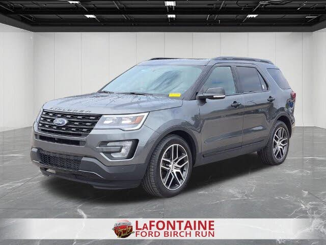 Gray (Magnetic) 2017 Ford Explorer SUV / Crossover All-Wheel Drive 6-Speed Automatic