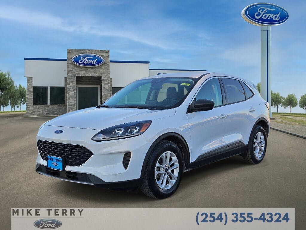 Oxford White 2022 Ford Escape SUV / Crossover Front-Wheel Drive 8-Speed Automatic