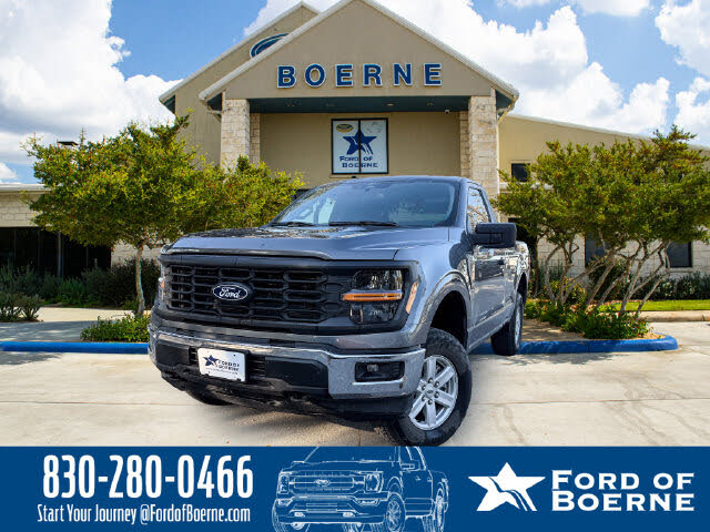 Gray Metallic 2025 Ford F-150 Pickup Truck Four-Wheel Drive Automatic