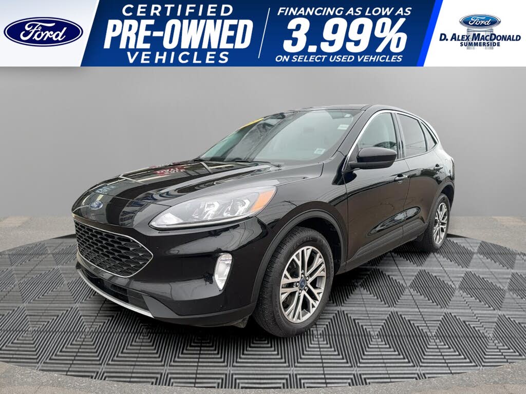 Black 2022 Ford Escape SUV / Crossover All-Wheel Drive Automatic