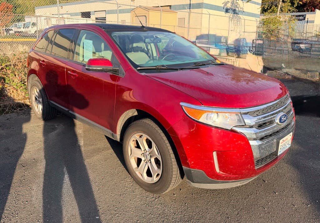 Ruby Red Metallic 2013 Ford Edge SUV / Crossover All-Wheel Drive 6-Speed Automatic