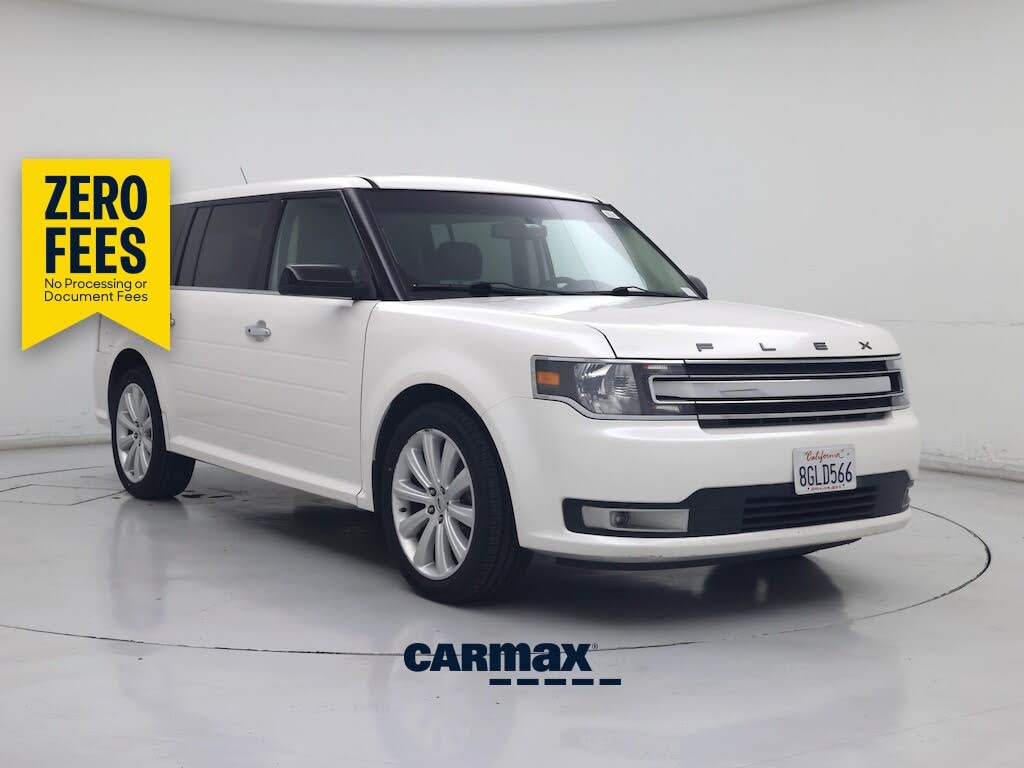 White 2018 Ford Flex SUV / Crossover Front-Wheel Drive Automatic