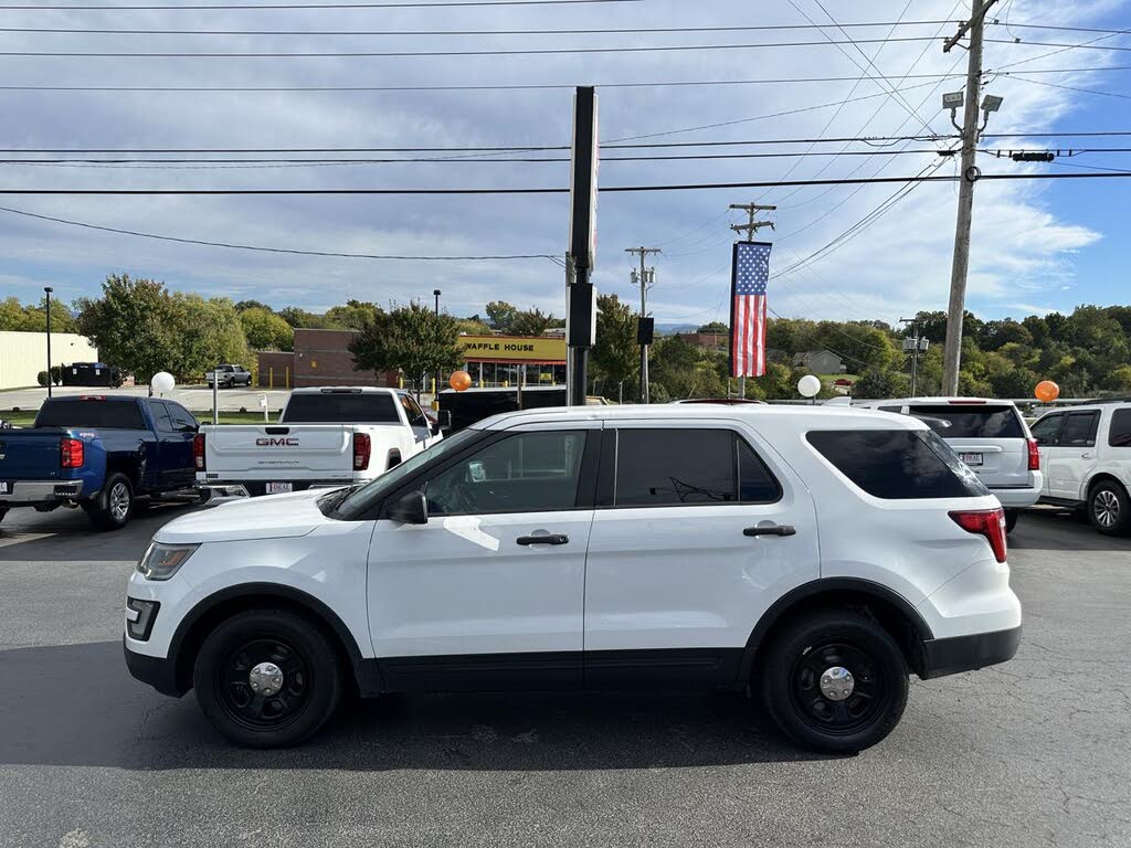 White 2017 Ford Explorer SUV / Crossover All-Wheel Drive Automatic