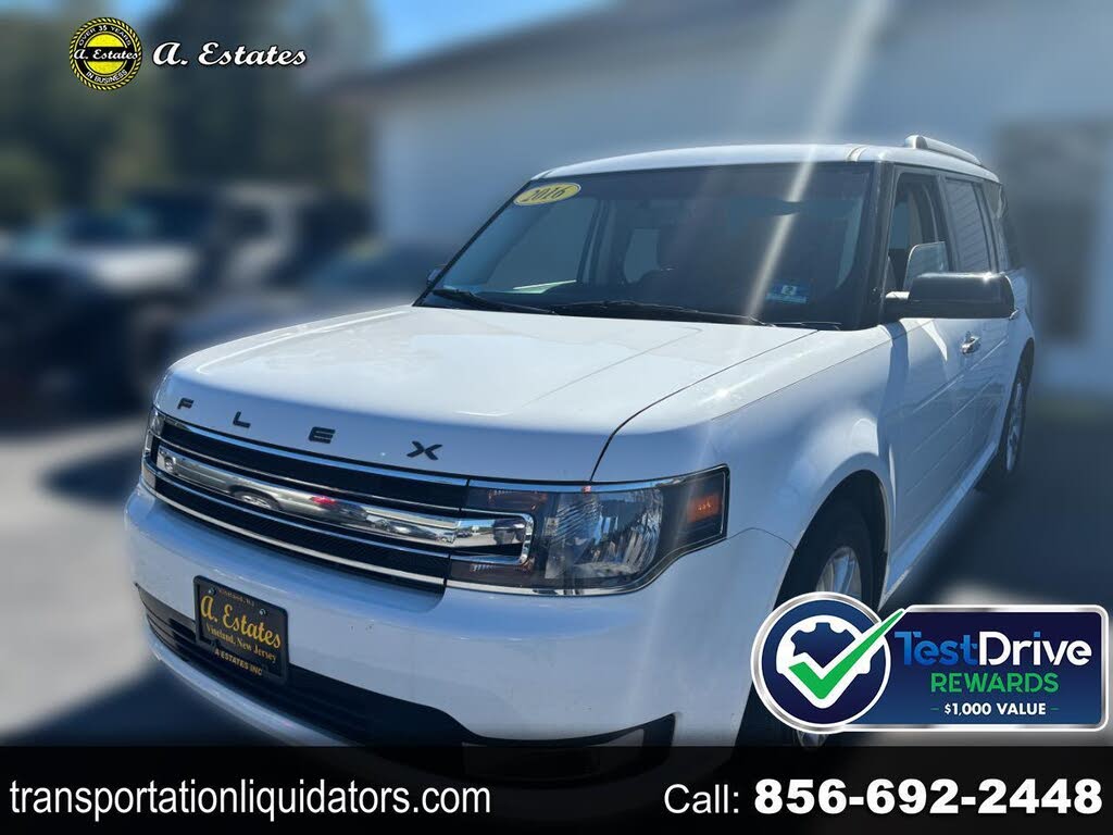 White 2016 Ford Flex SUV / Crossover Front-Wheel Drive Automatic