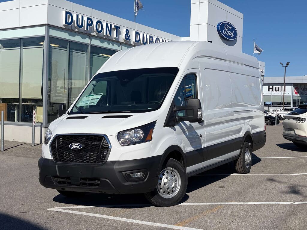 Oxford White 2026 Ford Transit Cargo Van Rear-Wheel Drive Automatic