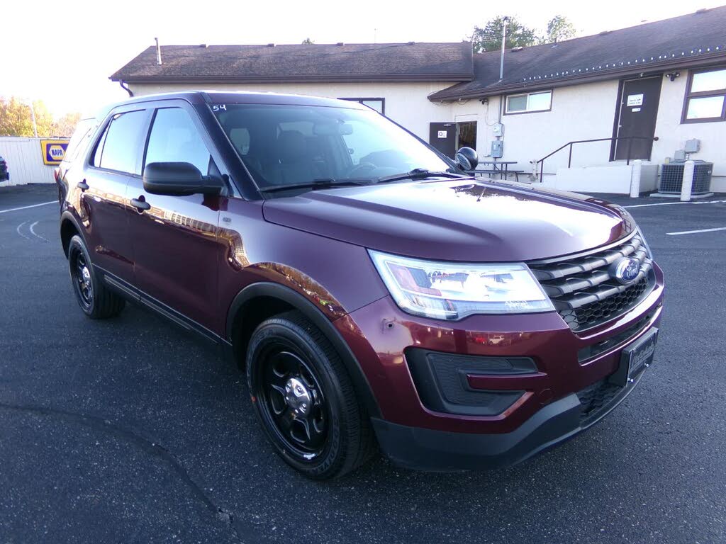 Red (Maroon) 2019 Ford Explorer SUV / Crossover All-Wheel Drive Automatic