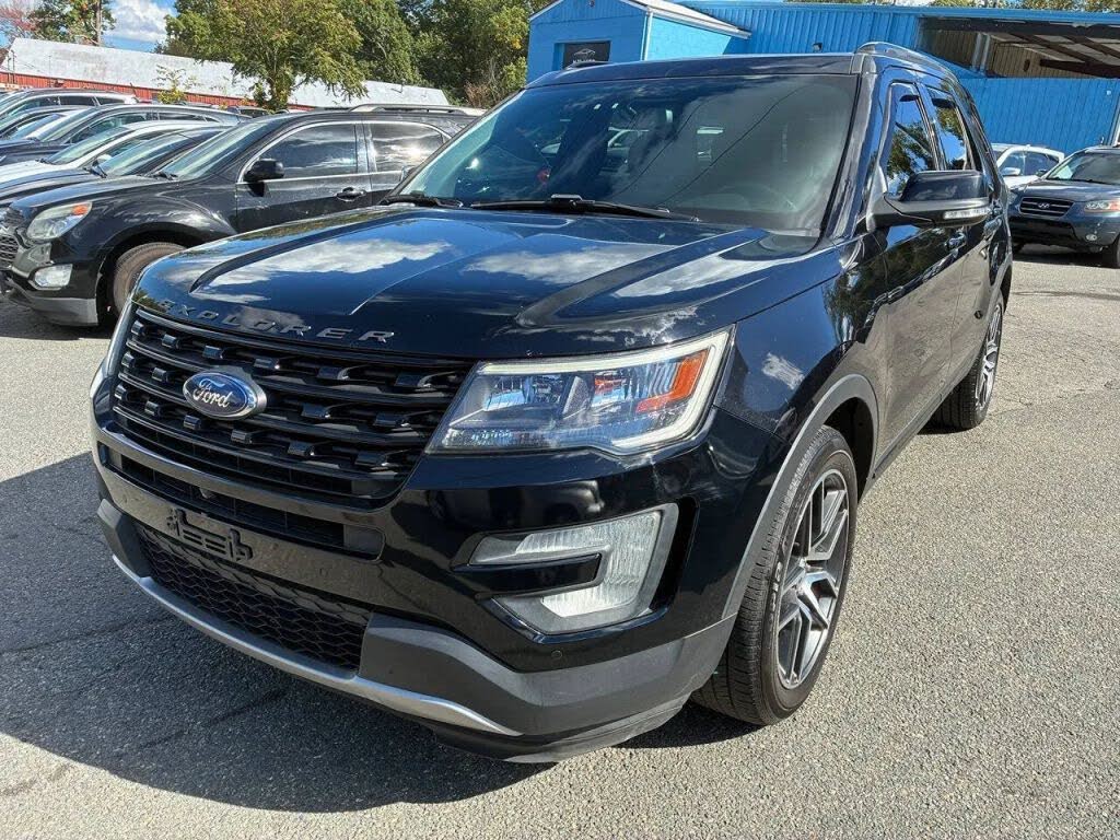 Shadow Black 2017 Ford Explorer SUV / Crossover All-Wheel Drive 6-Speed Automatic