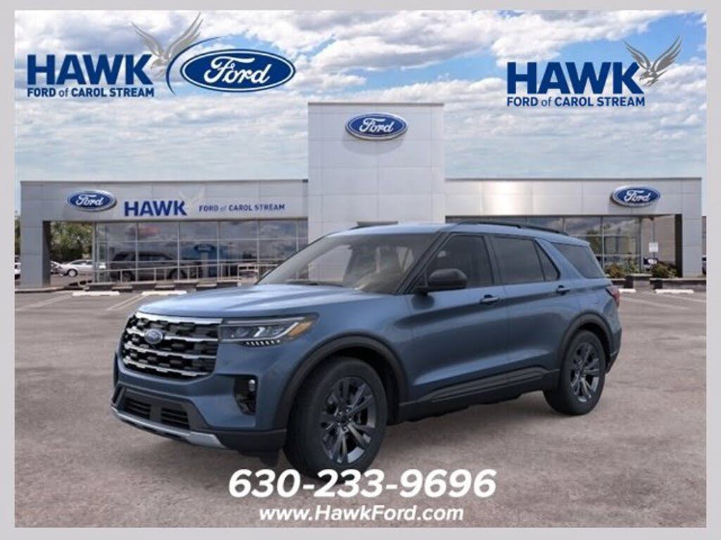 Blue 2026 Ford Explorer SUV / Crossover All-Wheel Drive Automatic