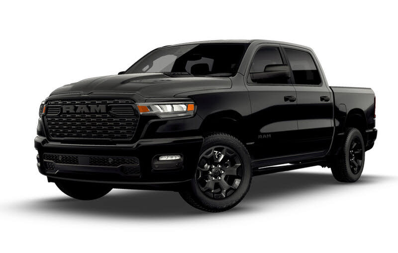 Diamond Black Crystal P/C 2027 RAM 1500 Pickup Truck Four-Wheel Drive Automatic