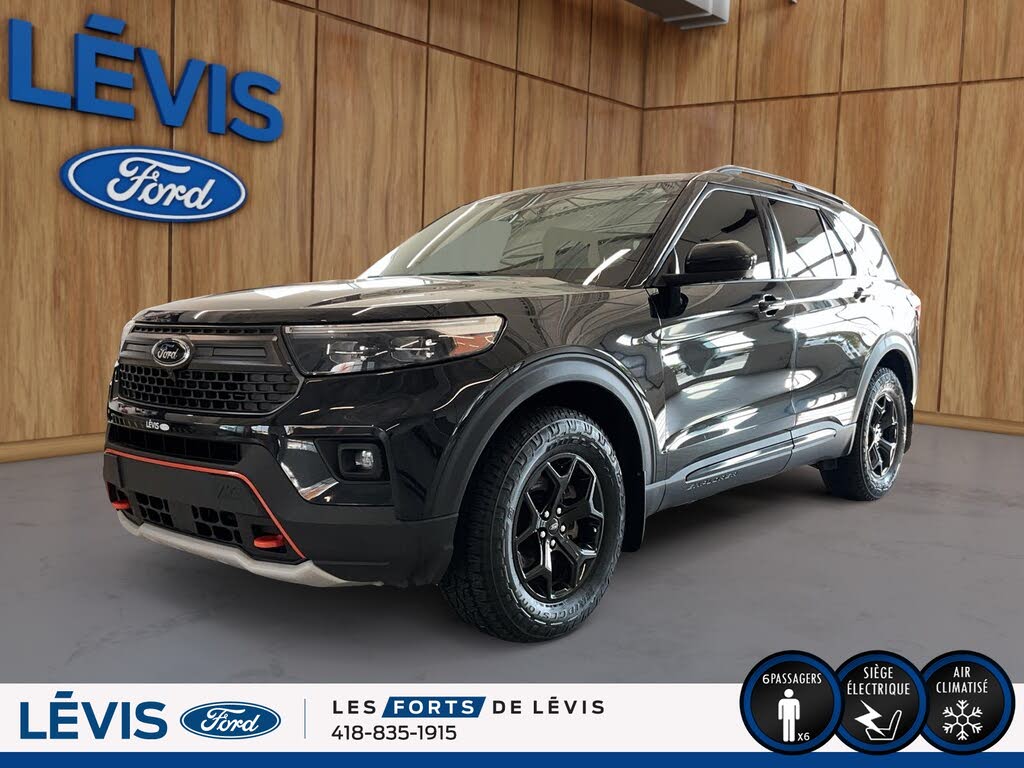 Black 2023 Ford Explorer SUV / Crossover All-Wheel Drive Automatic