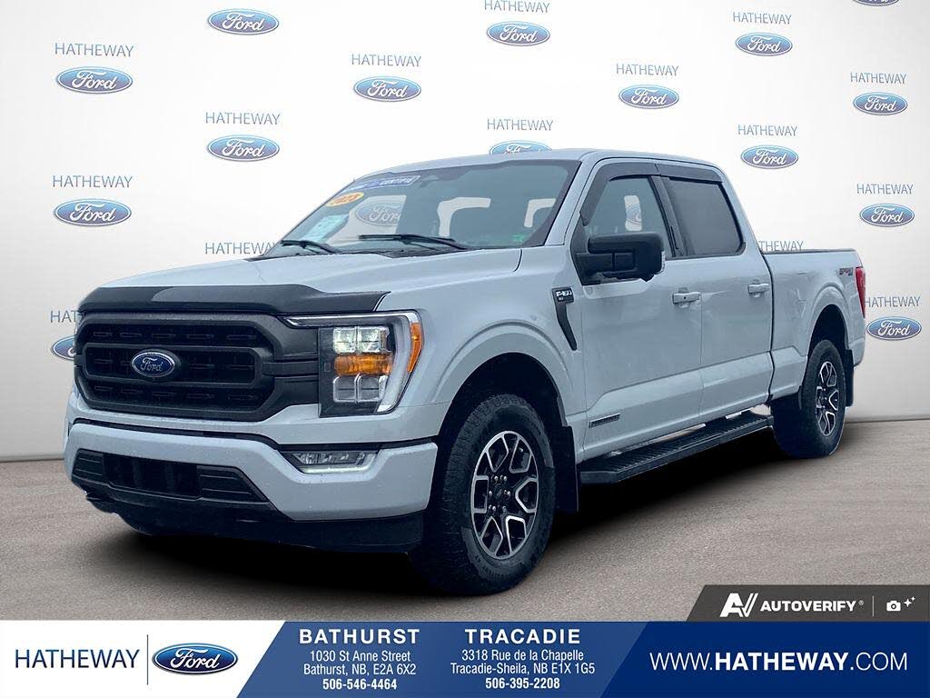 White 2023 Ford F-150 Pickup Truck Four-Wheel Drive Automatic