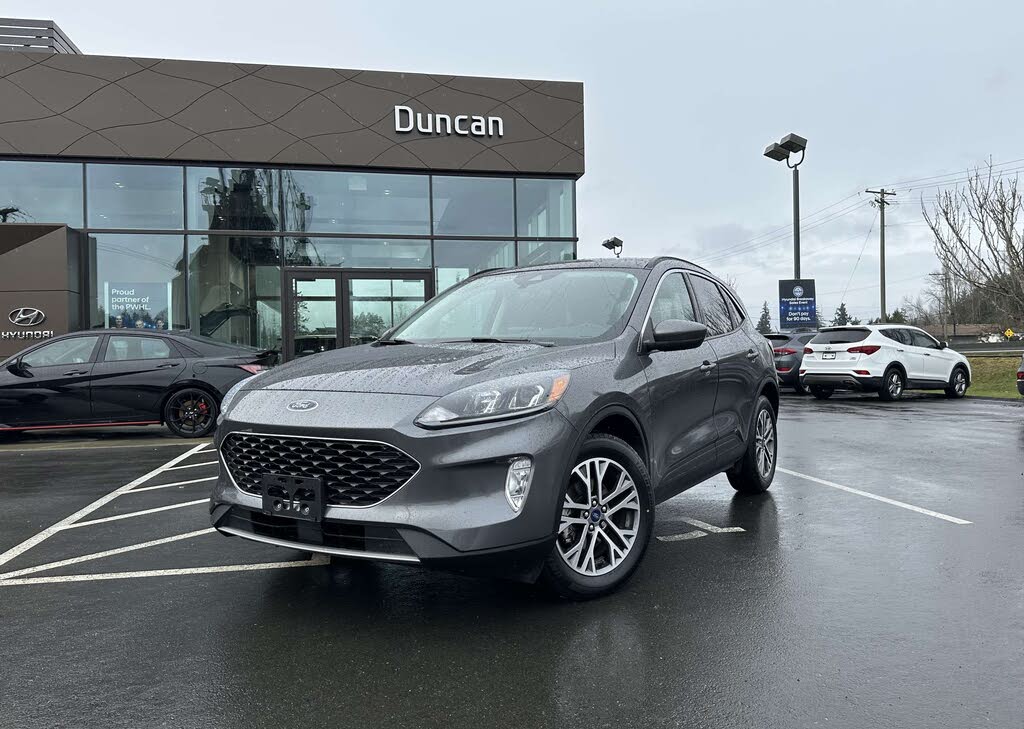 Gray 2022 Ford Escape SUV / Crossover All-Wheel Drive Automatic