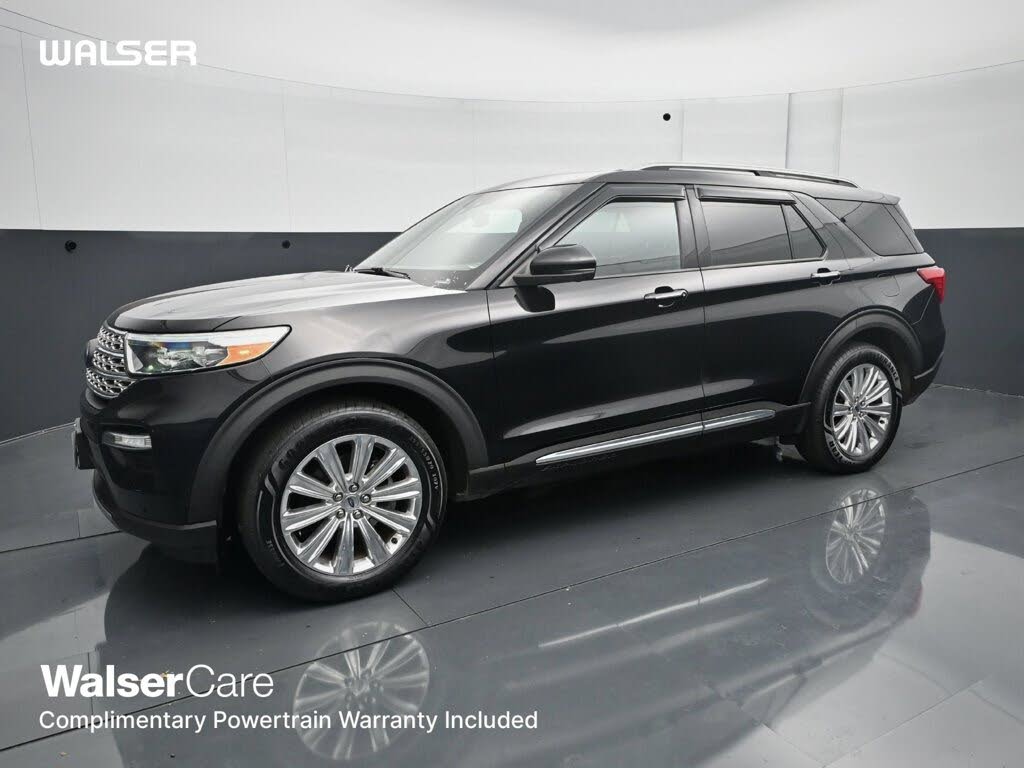 Black 2020 Ford Explorer SUV / Crossover All-Wheel Drive Automatic