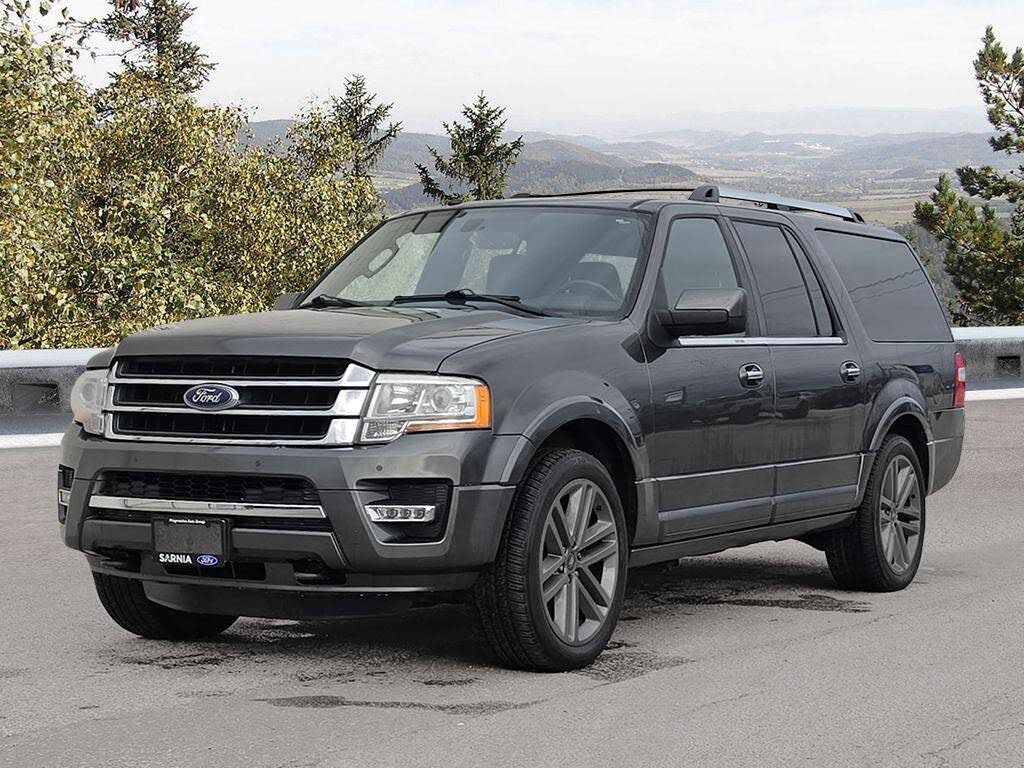 Gray 2017 Ford Expedition SUV / Crossover Four-Wheel Drive Automatic