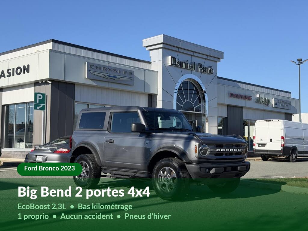  2023 Ford Bronco Big Bend 2-Door 4WD   