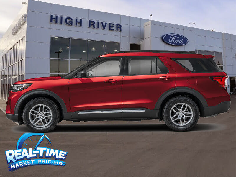 Ruby Red Met Ti 2027 Ford Explorer SUV / Crossover All-Wheel Drive Automatic