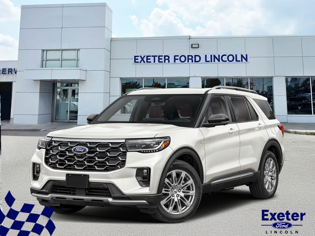 Star White Metallic Tri-Coat (AZ) 2026 Ford Explorer SUV / Crossover All-Wheel Drive Automatic