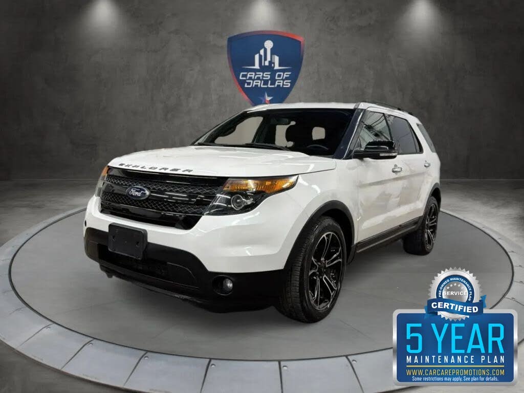 White 2014 Ford Explorer SUV / Crossover All-Wheel Drive 6-Speed Automatic