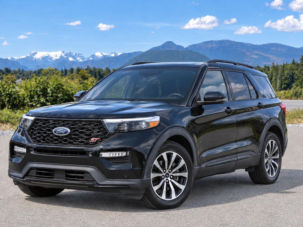 Black 2020 Ford Explorer SUV / Crossover All-Wheel Drive Automatic