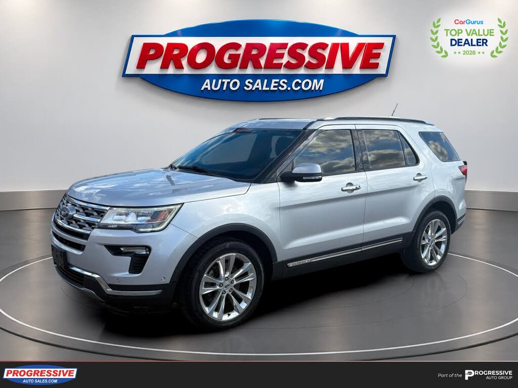 Gray 2018 Ford Explorer SUV / Crossover All-Wheel Drive Automatic
