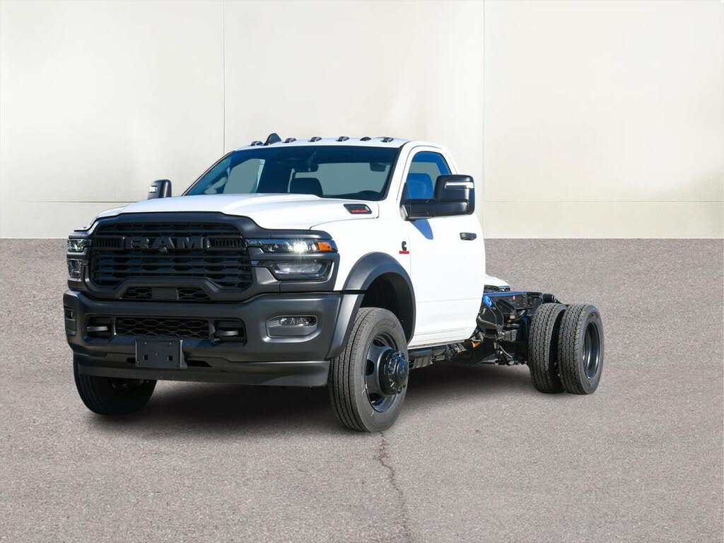 White 2027 RAM 5500 Chassis   Automatic