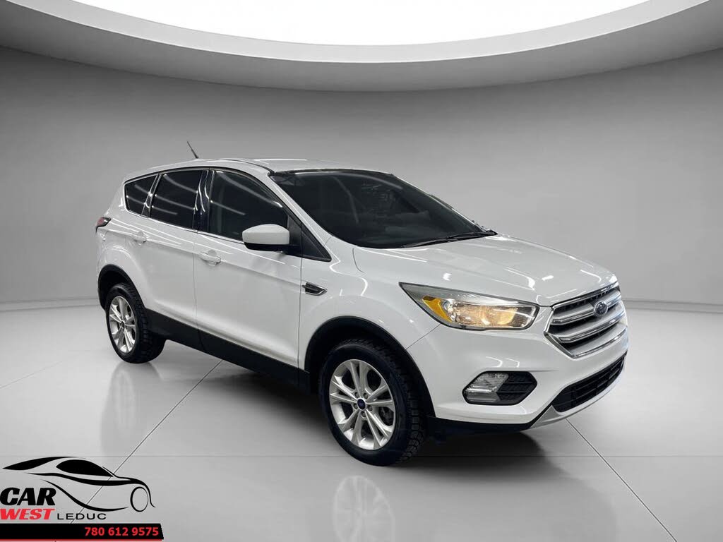 White 2017 Ford Escape SUV / Crossover All-Wheel Drive Automatic