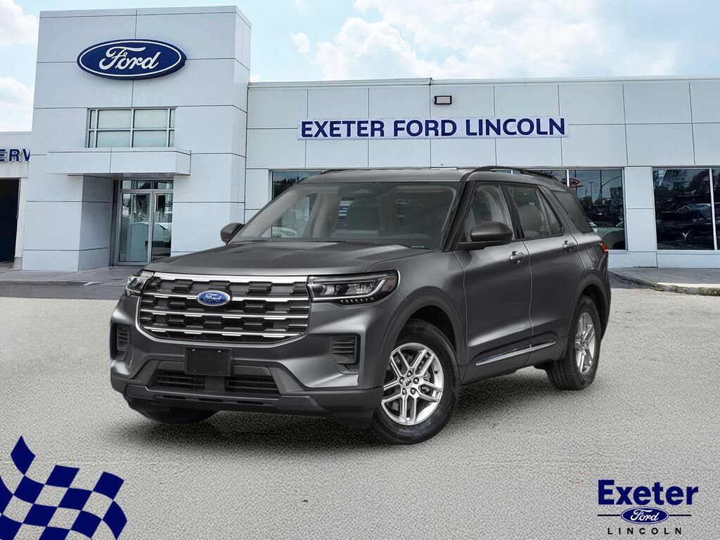 Gray (Carbonized Grey Metallic (M7)) 2026 Ford Explorer SUV / Crossover All-Wheel Drive Automatic