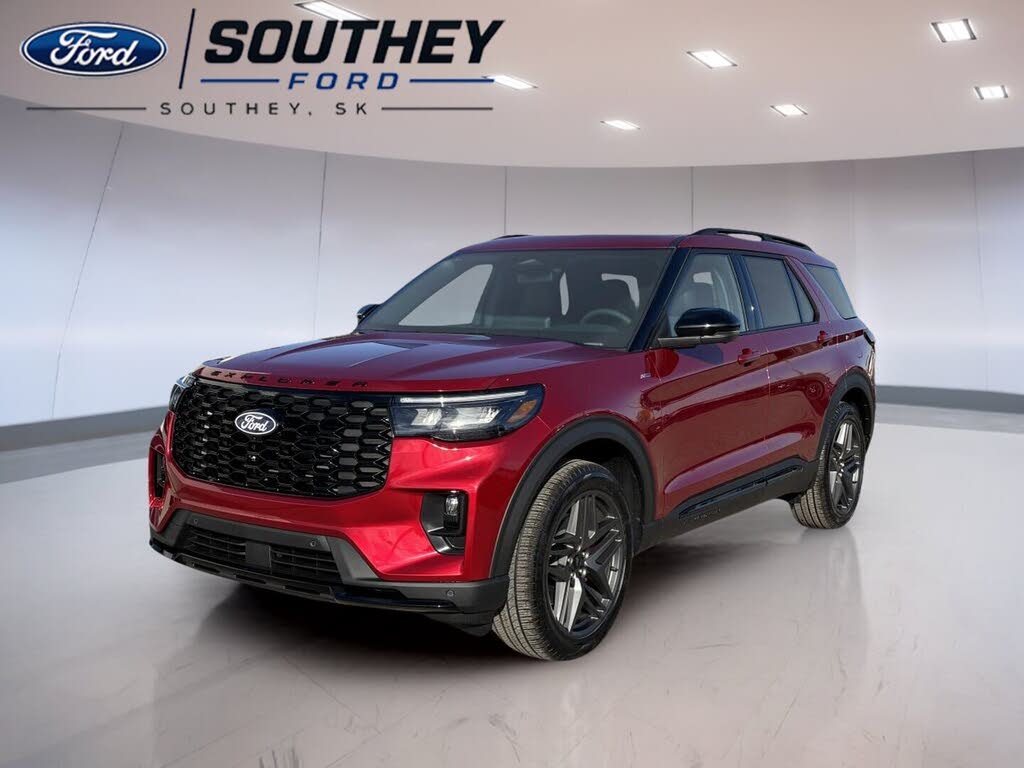 Ruby Red Metallic Tinted Clearcoat (RR) 2027 Ford Explorer SUV / Crossover All-Wheel Drive Automatic