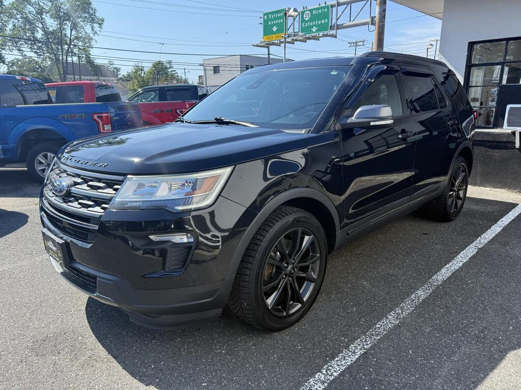 Black 2018 Ford Explorer SUV / Crossover All-Wheel Drive Automatic