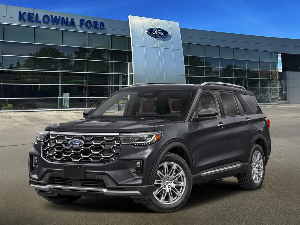 AGATE BLACK METALLIC 2027 Ford Explorer SUV / Crossover All-Wheel Drive Automatic