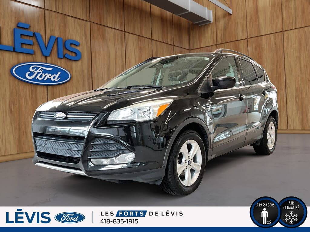Black 2014 Ford Escape SUV / Crossover Front-Wheel Drive Automatic